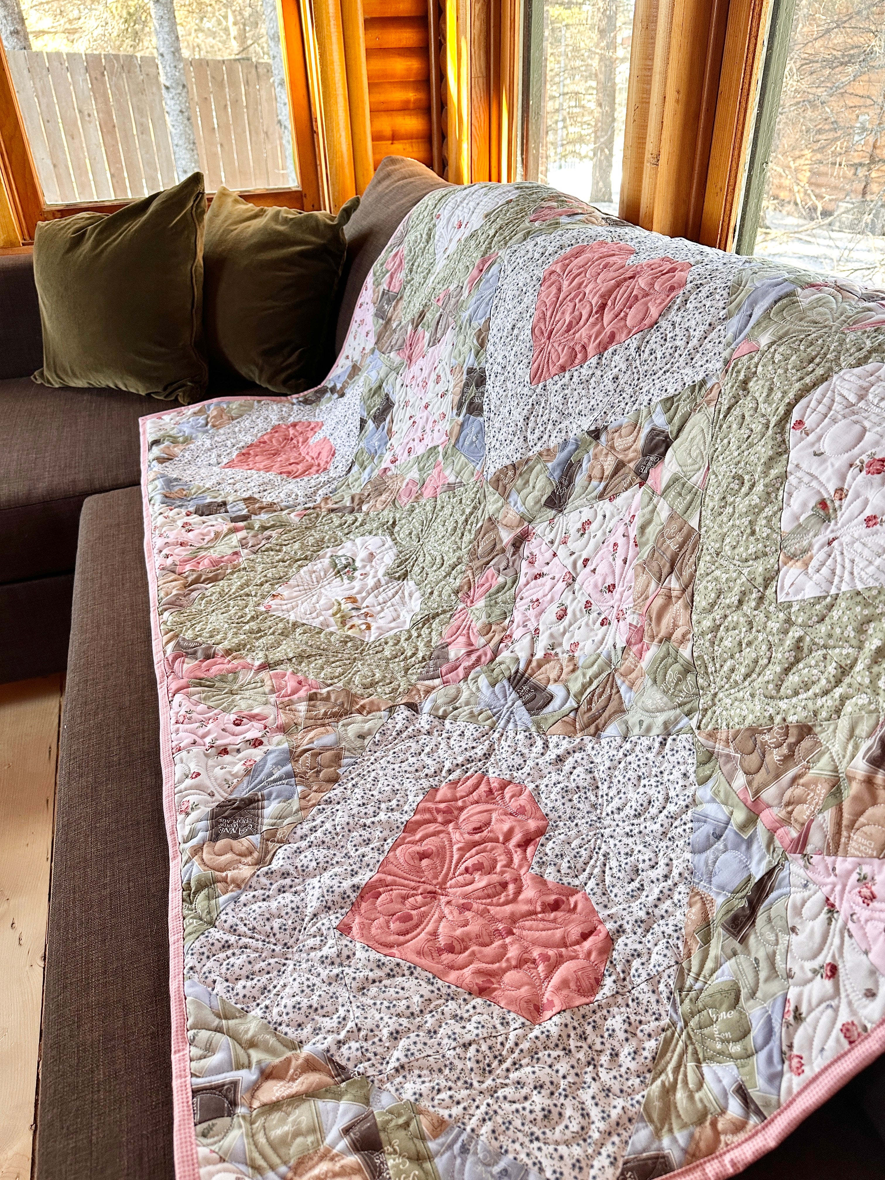 Anne with an "e" Bed Runner or Nursery Quilt