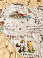 Load image into Gallery viewer, Pooh Bear Quilt with FREE Sweet Secrets Pillow!

