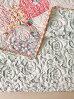 Load image into Gallery viewer, Patchwork Quilt with FREE Sweet Secrets Pillow!
