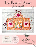Load image into Gallery viewer, The Heartist Apron PDF Pattern
