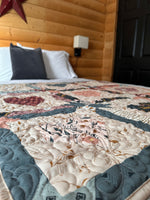 Load image into Gallery viewer, Cabin Floral Old Soul Quilt
