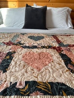 Load image into Gallery viewer, Cabin Floral Old Soul Quilt
