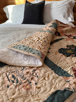 Load image into Gallery viewer, Cabin Floral Old Soul Quilt
