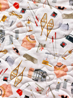 Load image into Gallery viewer, Winter Fun Wholecloth Lap Quilt
