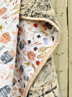 Load image into Gallery viewer, Winter Fun Wholecloth Lap Quilt
