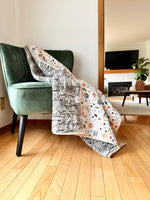 Load image into Gallery viewer, Winter Fun Wholecloth Lap Quilt
