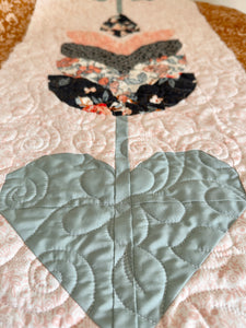 Prairie Love Throw Quilt