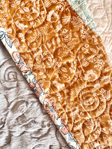 Prairie Love Throw Quilt