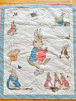 Load image into Gallery viewer, Storybook Wholecloth Quilt with Benjamin Bunny
