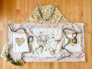 Wildflower Bicycle Apron