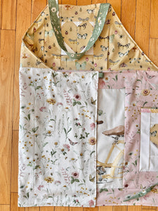 Wildflower Bicycle Apron