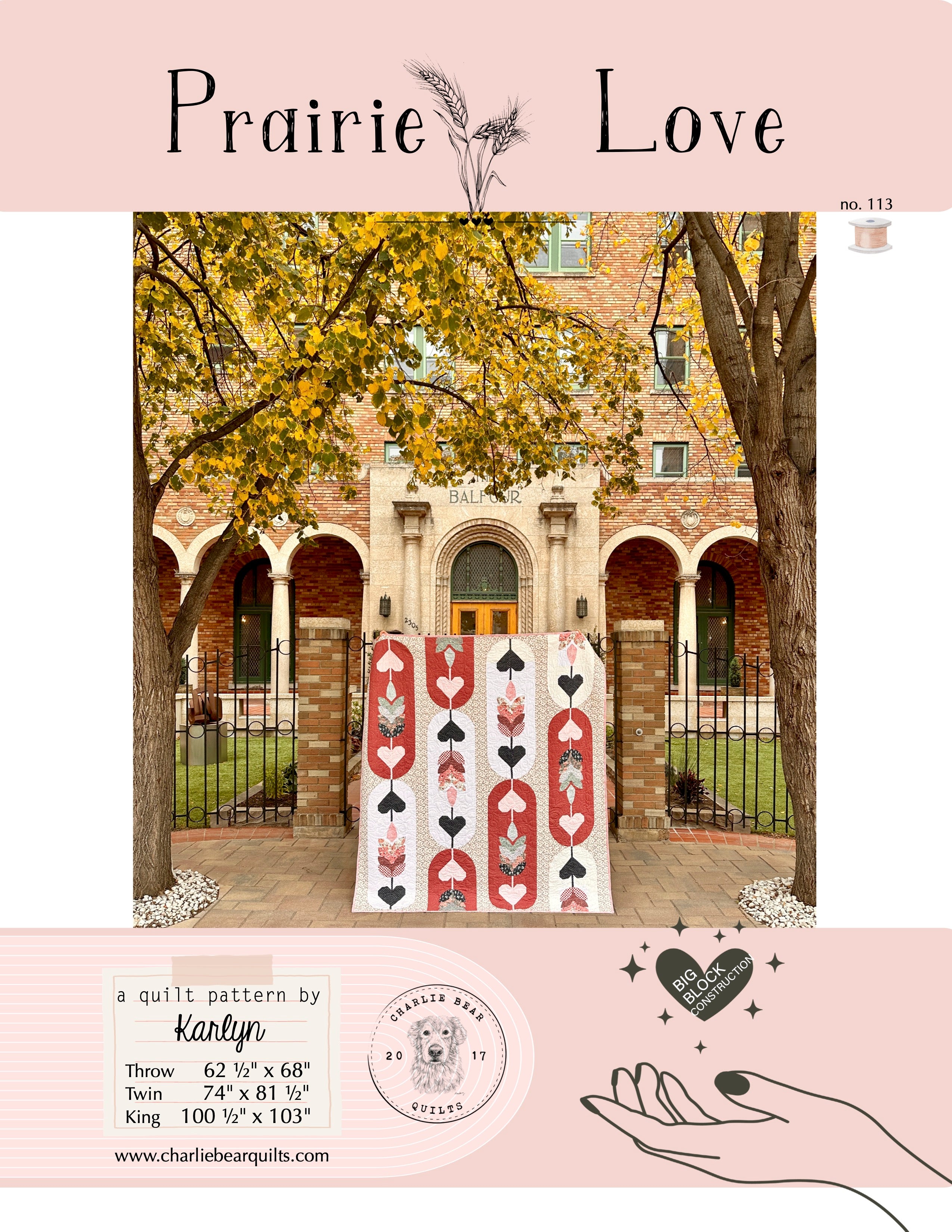 Prairie Love PDF Quilt Pattern