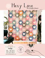 Load image into Gallery viewer, Hexy Love, The Scrappy Version PDF Quilt Pattern
