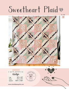 Sweetheart Plaid Quilt PDF Pattern