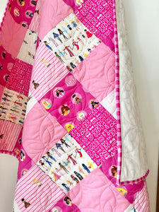 Posh Patchwork Lap Quilt