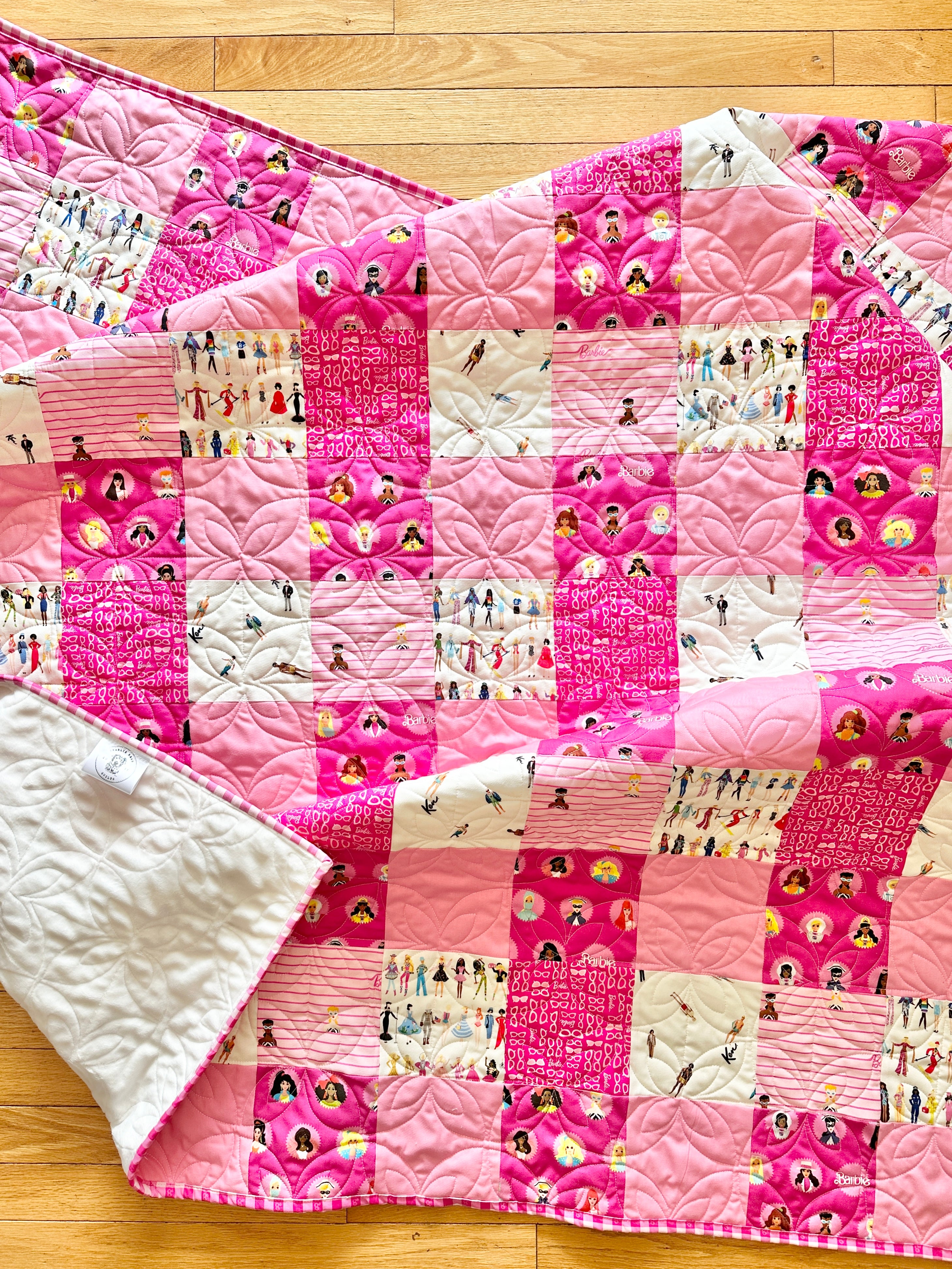 Posh Patchwork Lap Quilt