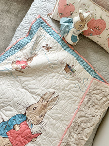 Storybook Wholecloth Quilt with Benjamin Bunny