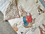 Load image into Gallery viewer, Storybook Wholecloth Quilt with Benjamin Bunny
