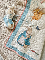 Load image into Gallery viewer, Storybook Wholecloth Quilt with Benjamin Bunny
